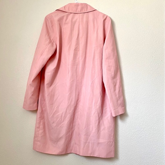 Lauren by Ralph Lauren Pink Trench Coat - Picture 7 of 9